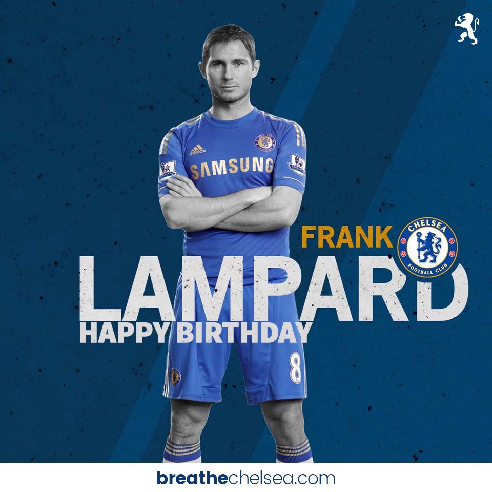 More goals than any other Chelsea player  Won every trophy there is to win Happy Birthday Frank Lampard   