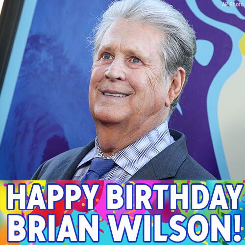 Happy 75th Birthday to The Beach Boys Brian Wilson! Hope your birthday is full of good vibrations! 