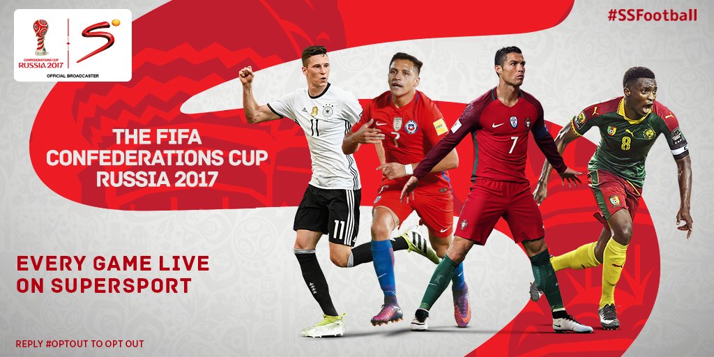 The action doesn’t stop with #ConfedCup on SuperSport! Retweet this tweet to get football updates sent directly to you. #SSFootball