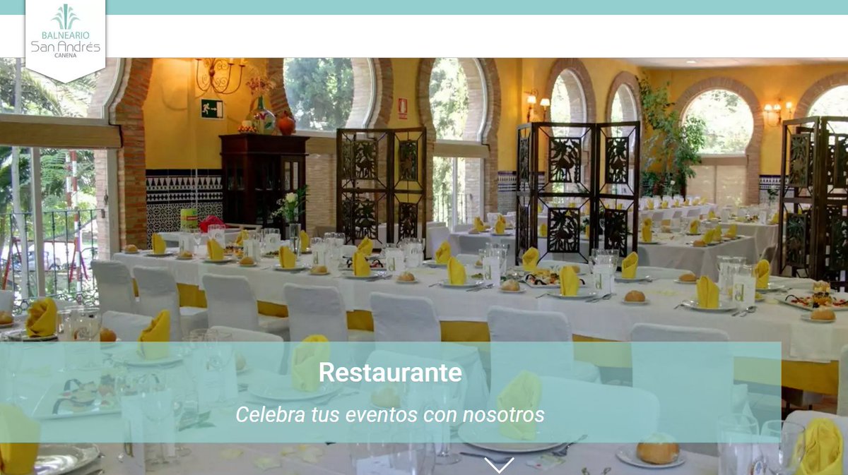 BalneSanAndres's tweet photo. Eventos, celebraciones...etc.
Restaurante y gastronomía de calidad en Balneario San Andres
#jaén #Balneario #Spa
https://t.co/IAQyaQ8RUF https://t.co/yfKUC1jtTv