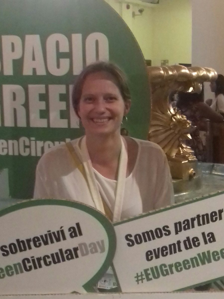 SwitchMed's tweet photo. #SCPRAC Anna Ibanez at #EUGreenWeek #greencircularDay https://t.co/p5XgE7d1i8