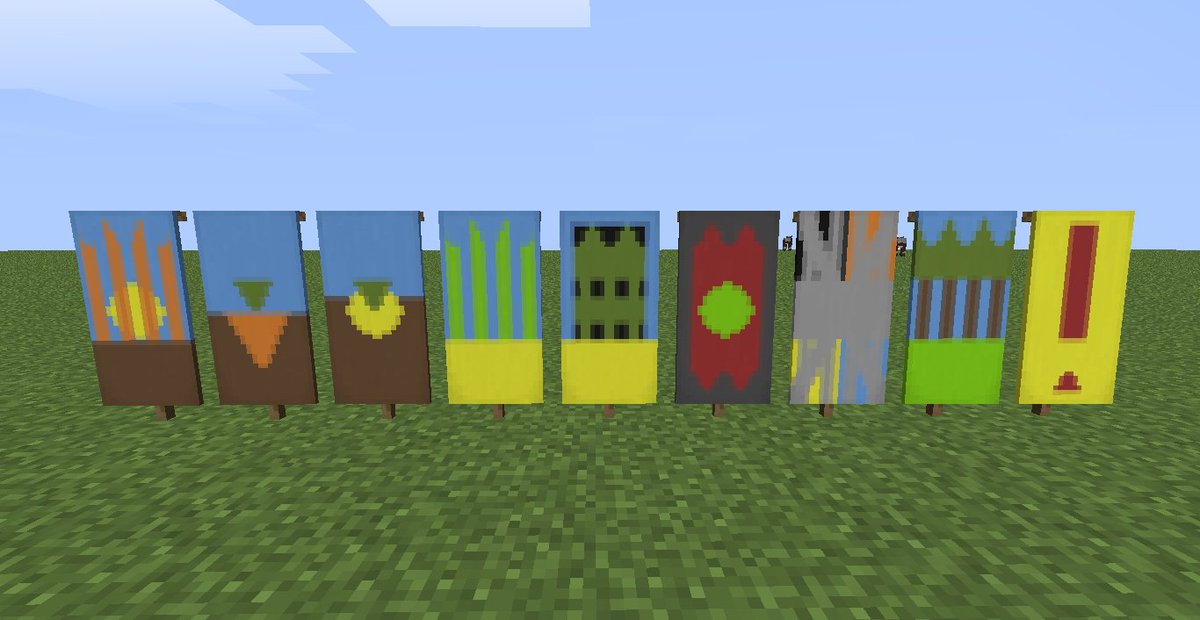 Minecraft Pe Wiki On Twitter Minecraft Banners Are Coming In