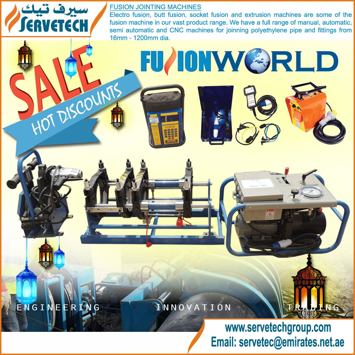 Servetech_'s tweet image. goo.gl/CUw5Pn #Electrofusion, #buttfusion, #socketfusion and #extrusion #machines