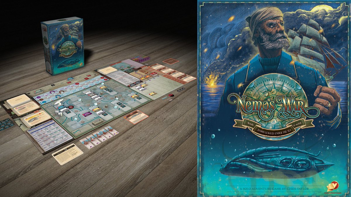 completelyboard's tweet image. A long time coming...Nemo's War Unboxing youtu.be/0fer9LTpmI0  @VPGame