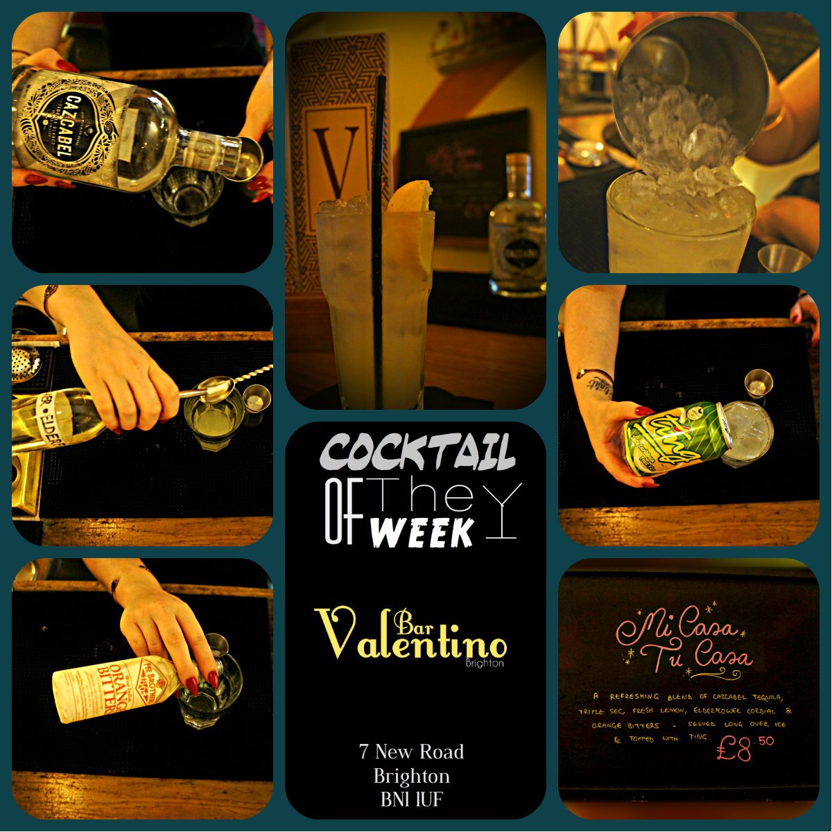 barvalentinouk's tweet photo. #COTW time again with a Summer-y @CazcabelTequila drink using elderflower and ALL the citrus! Try one with some after-work sunshine!... https://t.co/INjC5Wxmbk