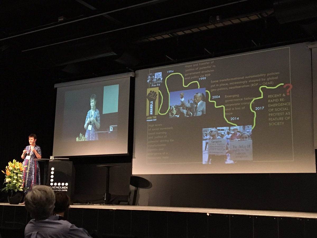 tant_storm's tweet photo. "Composting" thru learning processes in research efforts in RSA: social conflicts, ethics and dignity. Exciting! H. Lotz-Sisitka #IST2017 https://t.co/lA4Je4MtQB