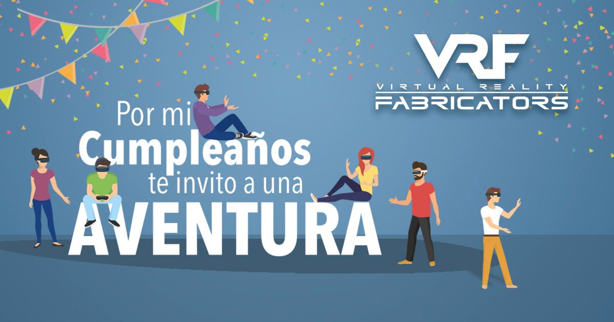 vrfabricators's tweet photo. ¡Recuerda que puedes celebrar tu cumpleaños con nosotros! ¡Te esperamos! 🎂🎁🎉 https://t.co/CWmbkGCTpx