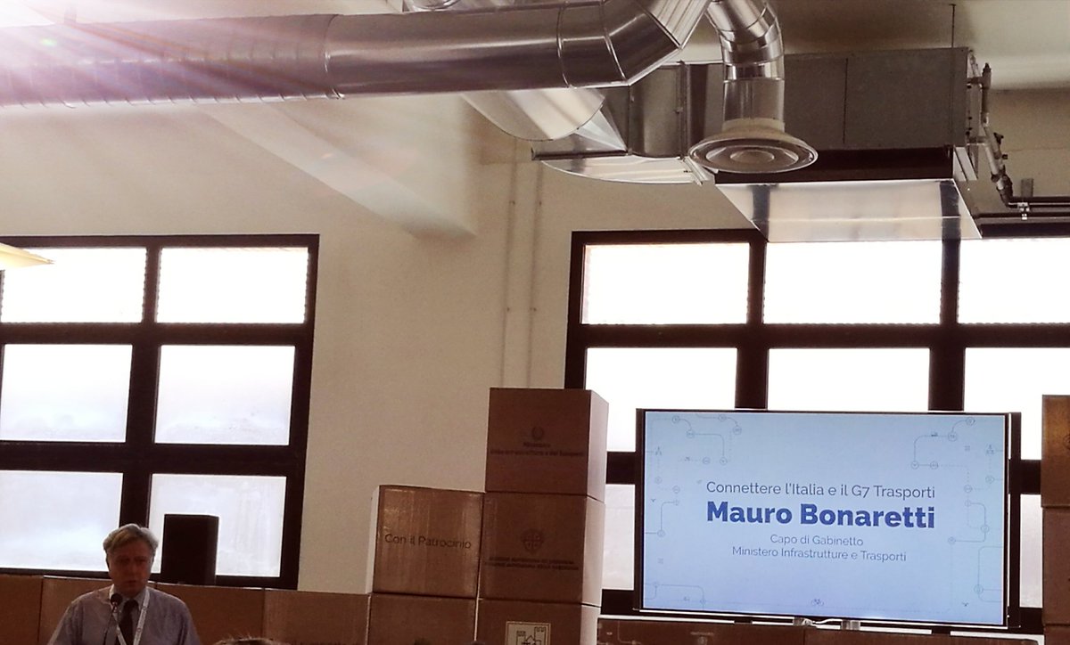 filipposalone's tweet image. "Le idee, le opere, le infrastrutture non sono né grandi né piccole, sono utili. Per cittadini e comunità" #bonaretti @mitgov  #G7allery