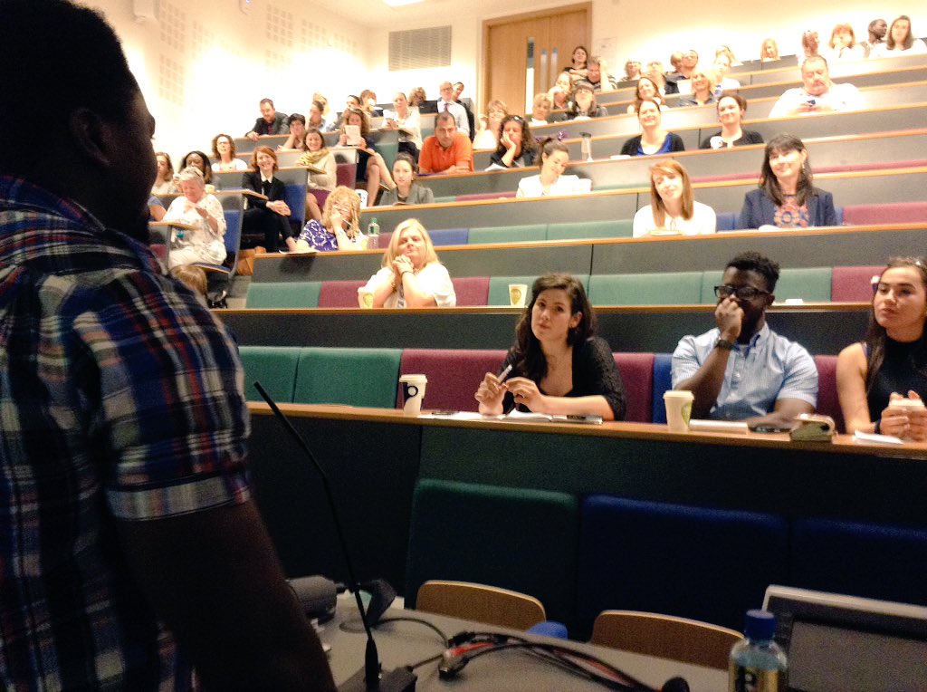 EuropeanYouthMF's tweet photo. Such a great audience! #WorldRefugeesDay #EYMF #RefugeeYouthIRL #BeHeard @Leargas @IrishRefugeeCo https://t.co/mxijVQVXQW