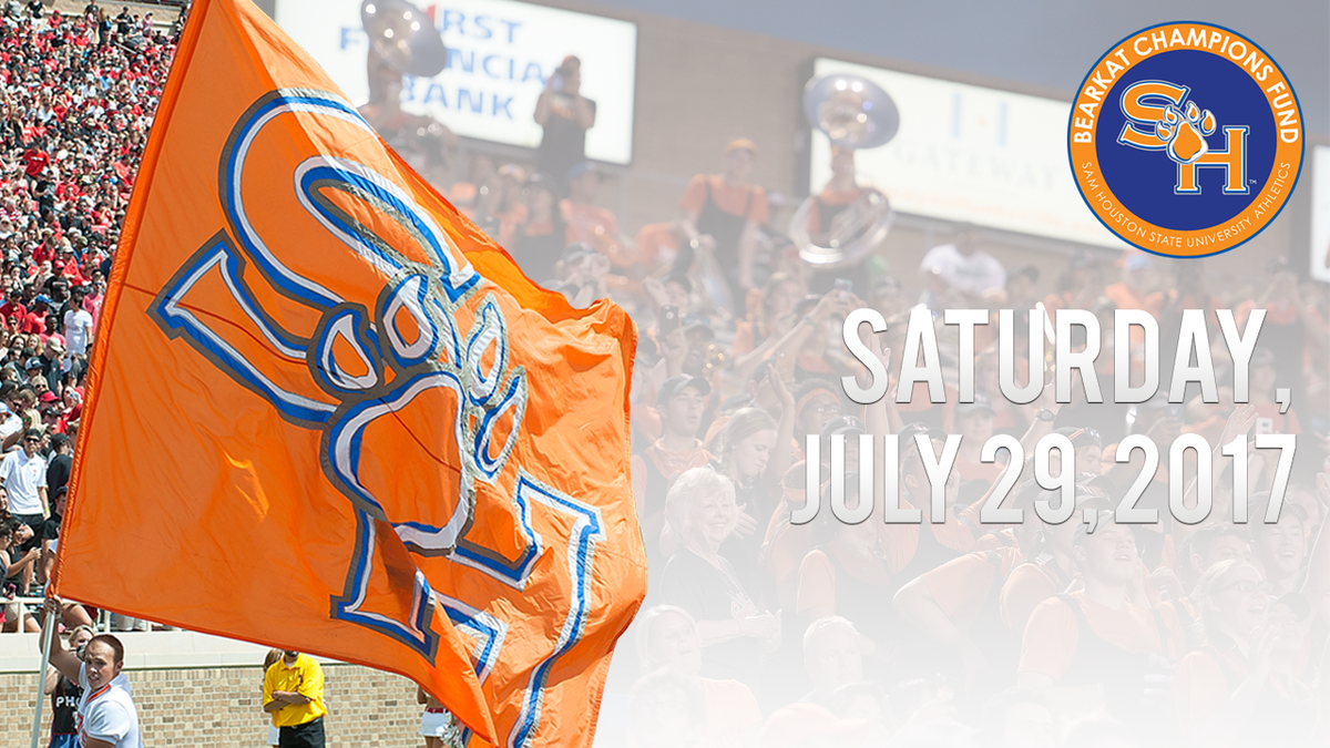 BearkatSports's tweet photo. The Bearkat Athletics Auction, presented by @SHSU_BCF is coming up. Secure your tickets today. #EatEmUpKats

READ: https://t.co/W2Fh09W5rO https://t.co/QO5OnAadRc