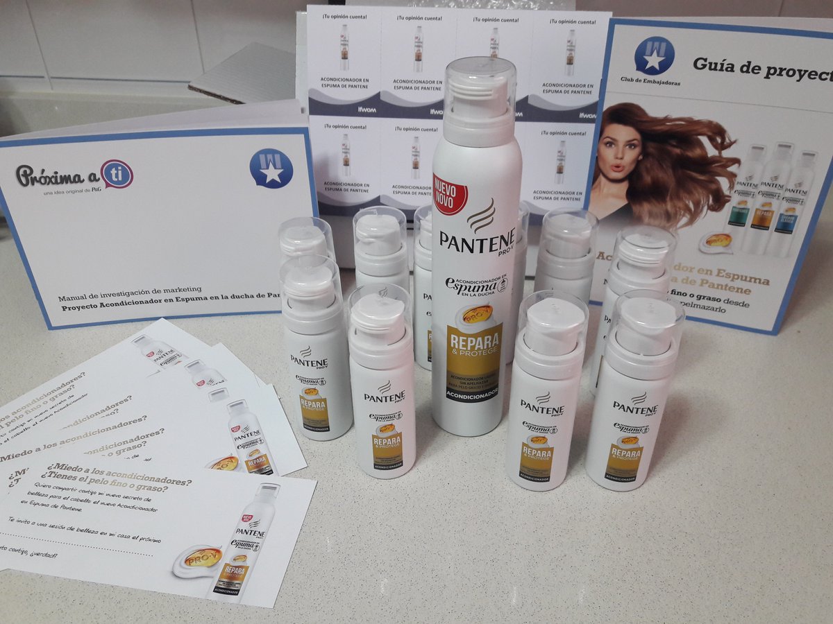 anna_mva_2001's tweet photo. En #Proximaati estoy como #embajadora en el #proyecto #pelopantene probando #nuevo #producto #acondicionadorenespuma que #desenreda #pelo. https://t.co/9BPu7U4E7u