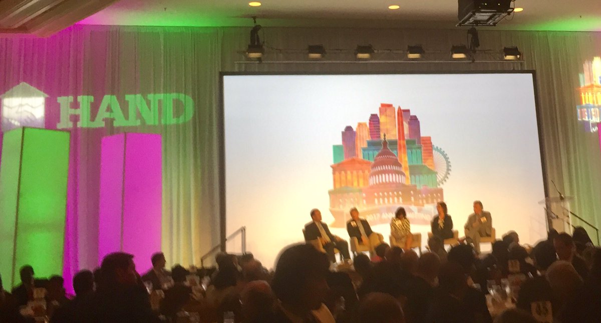 SOME_DC's tweet photo. Fireside chat at #HANDAM17: #affordablehousing and #communitydevelopment past and future. https://t.co/9KJe8bnbcU