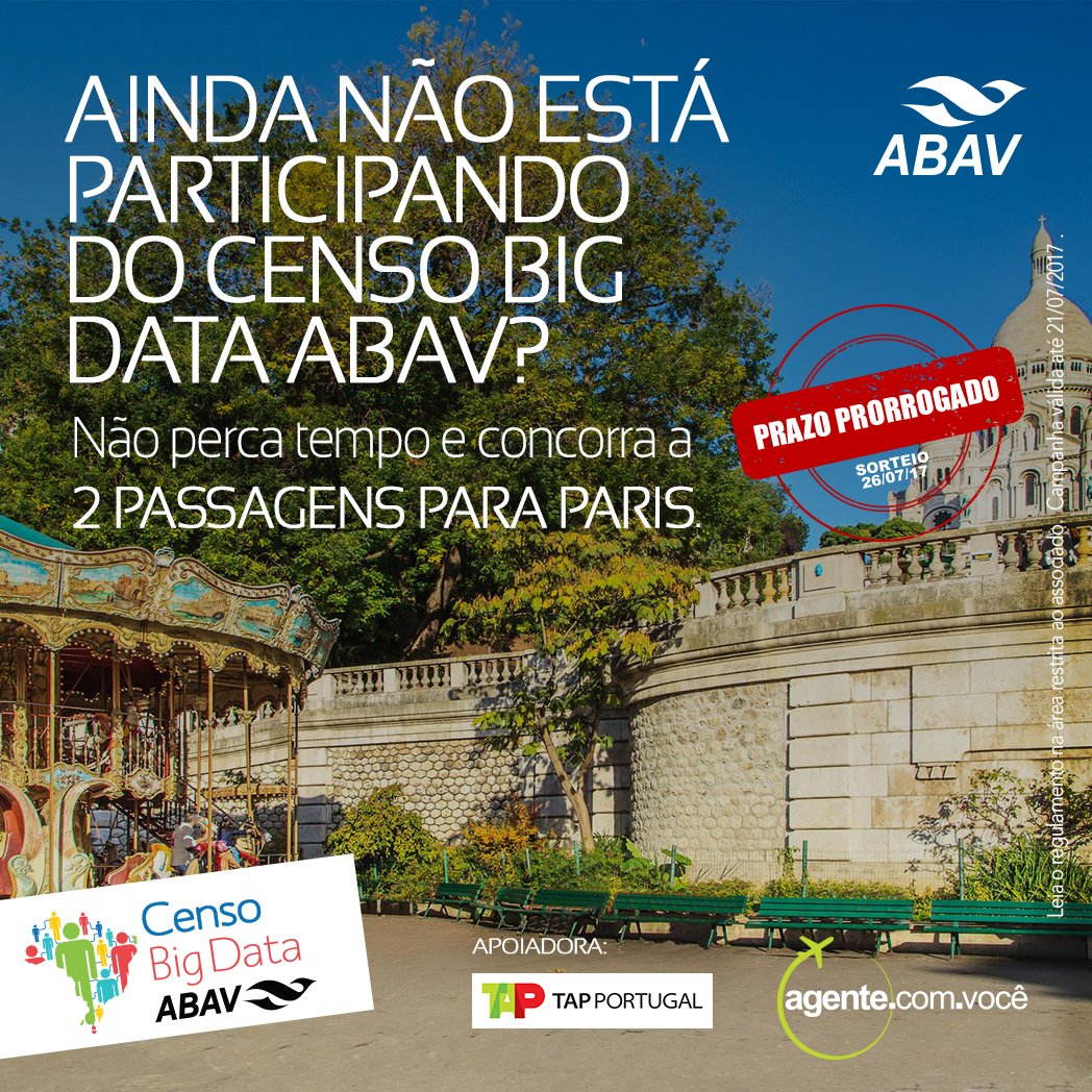 ABAVNacional's tweet photo. Acesse  https://t.co/fSwxUbAAhw
Leia o regulamento.
#abav #associados #agentesdeviagens #CBDA #mapadoturismo #mercado #turismo #paris https://t.co/pv6JkutHrP