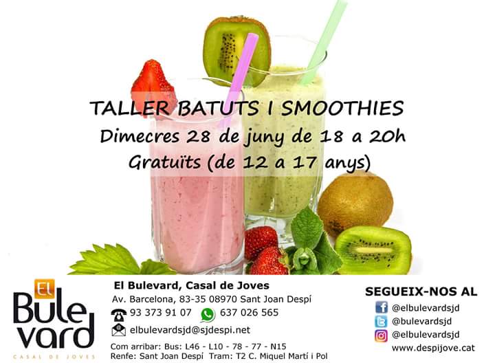 Bulevardsjd's tweet photo. Deixa't delectar per l'explosió de sabors.  #ElBulevard Inscripcions a : https://t.co/YwXVjOwlTr #Joventutsjd #Elbule #SJD https://t.co/k1YgJPPOmw