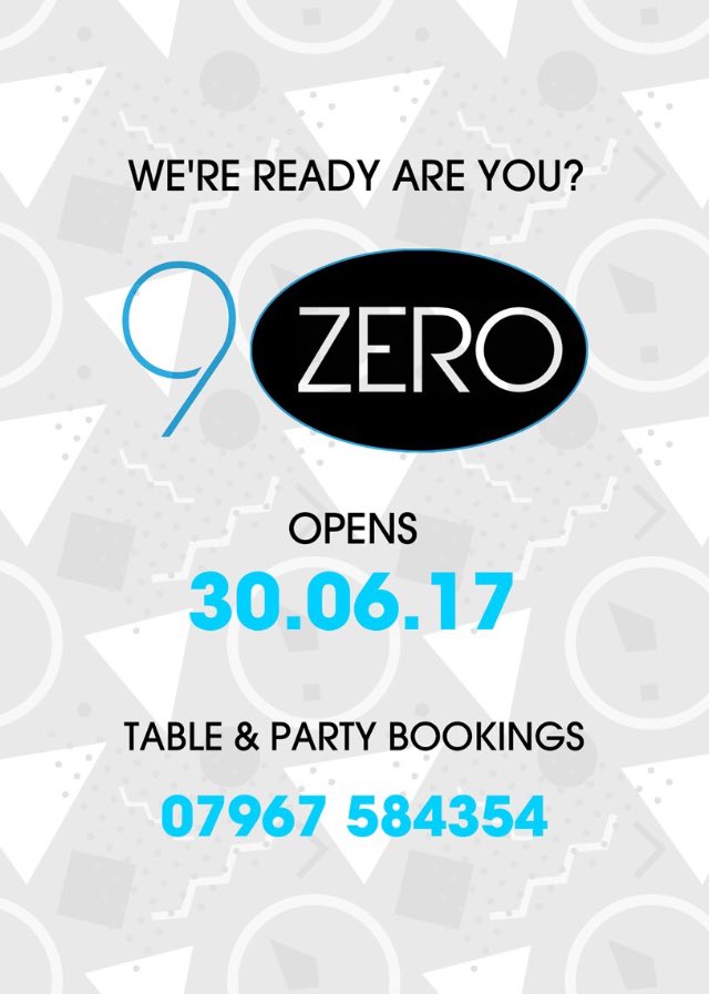 sarahgiggle's tweet photo. @9ZeroBar can't wait for the launch event with @DJMARIE__ can't wait #essex #9zerobar #sarahgiggle #djmarie #oldskool https://t.co/4qOo1y5etJ