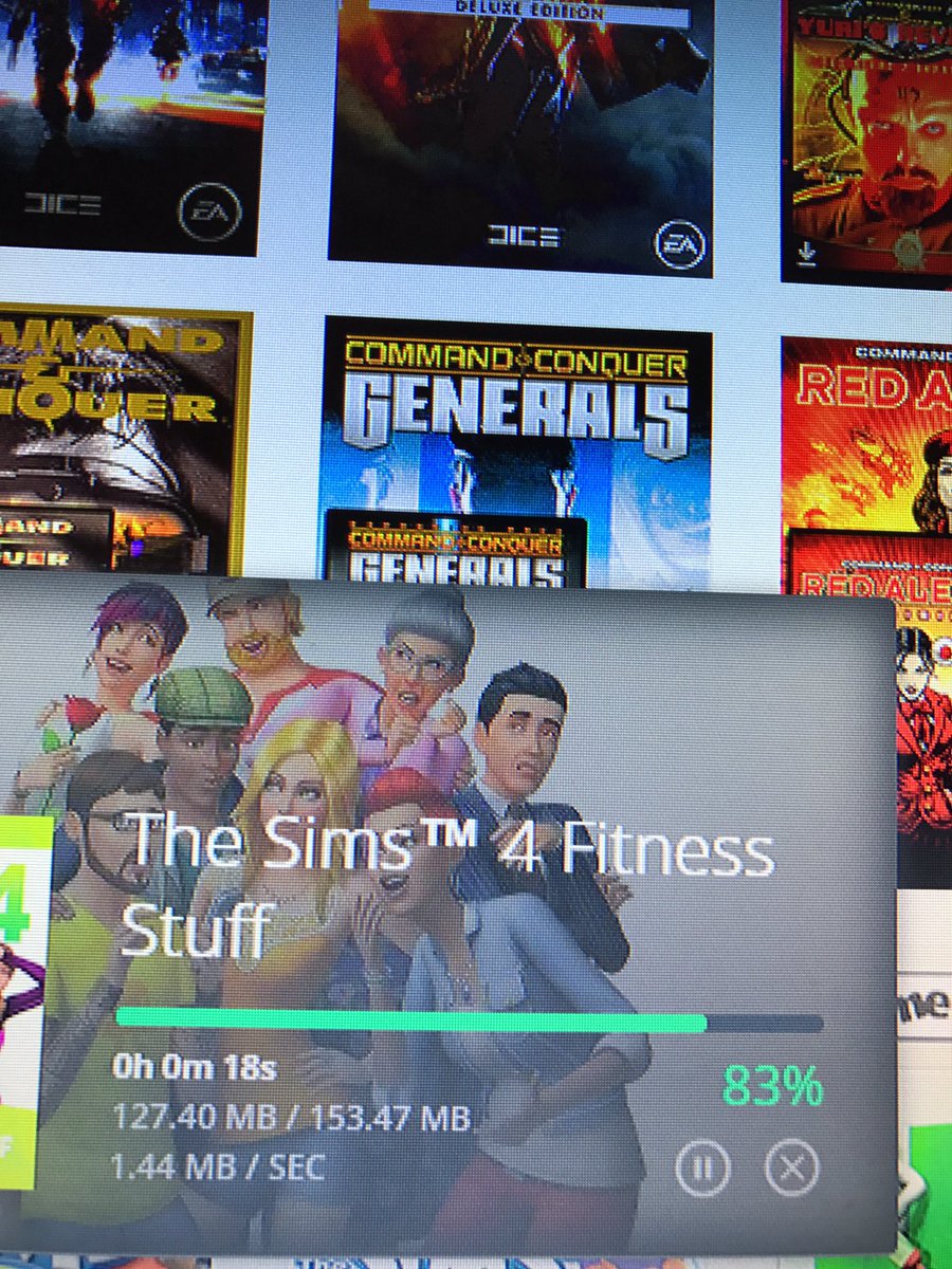 SimInterstellar's tweet image. About to get my #fitnessstuff on! #sims4 @TheSims