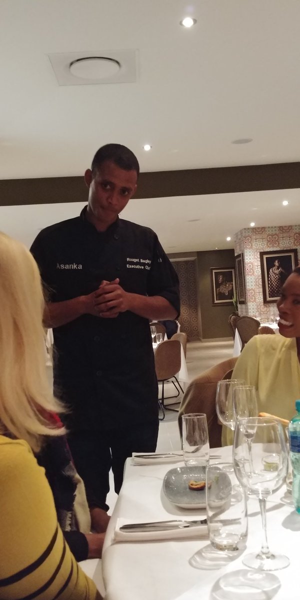 uksacommuter's tweet photo. @Asanka_Rest chef Rouget has come out of the kitchen to chat about the menu. https://t.co/Eq1pWPZ8gT