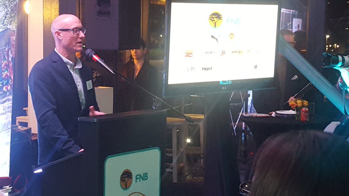 modern_athlete's tweet photo. @BrettBellinger of tech sponsor @PUMASouthAfrica equally excited about new @FNBSA @Durban10k CitySurfRun. #runthe031 https://t.co/AghHeoTO7G