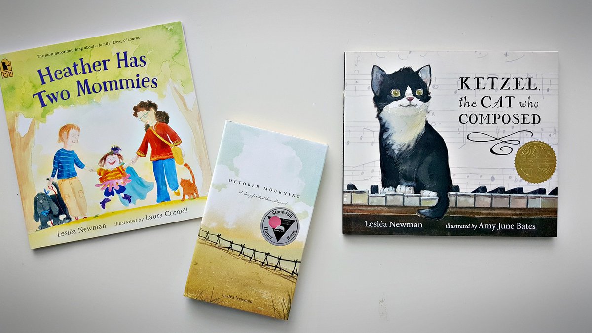 Candlewick's tweet photo. Listen to our latest #CandlewickPodcast episode & enter to win signed books by @lesleanewman #pridemonth https://t.co/vSeiXUZM7h https://t.co/BK3cxjCQEt
