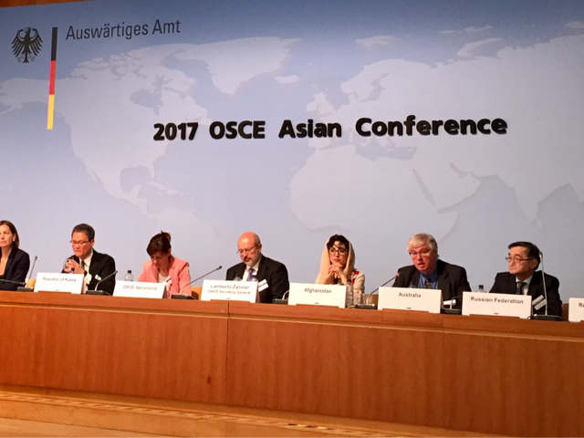 AusAmbVIE's tweet photo. 🇦🇺at #OSCE #AsianPartners: "Our future collective security & wealth rely on common respect for rules & institutions" https://t.co/ScT2mmrs5K https://t.co/7lKqtQ5ciX