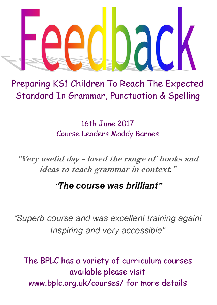 Excellent feedback from our recent course with <a href="/MoonMaddy/">Maddy Barnes</a> Visit ow.ly/5fzX30cK0ev for more courses with Maddy, book your place today