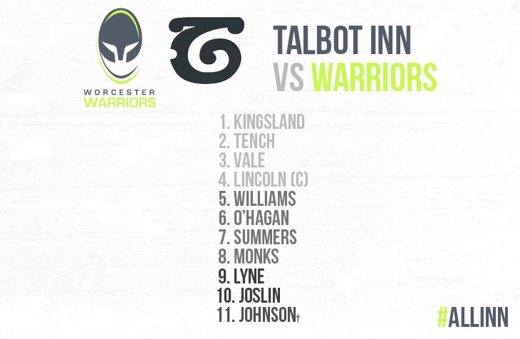 WorcsWCricket's tweet photo. 📋 Team for tonight at one of our favourite grounds. See you in a bit @thetalbot_inn! https://t.co/b6U7LDxUl7