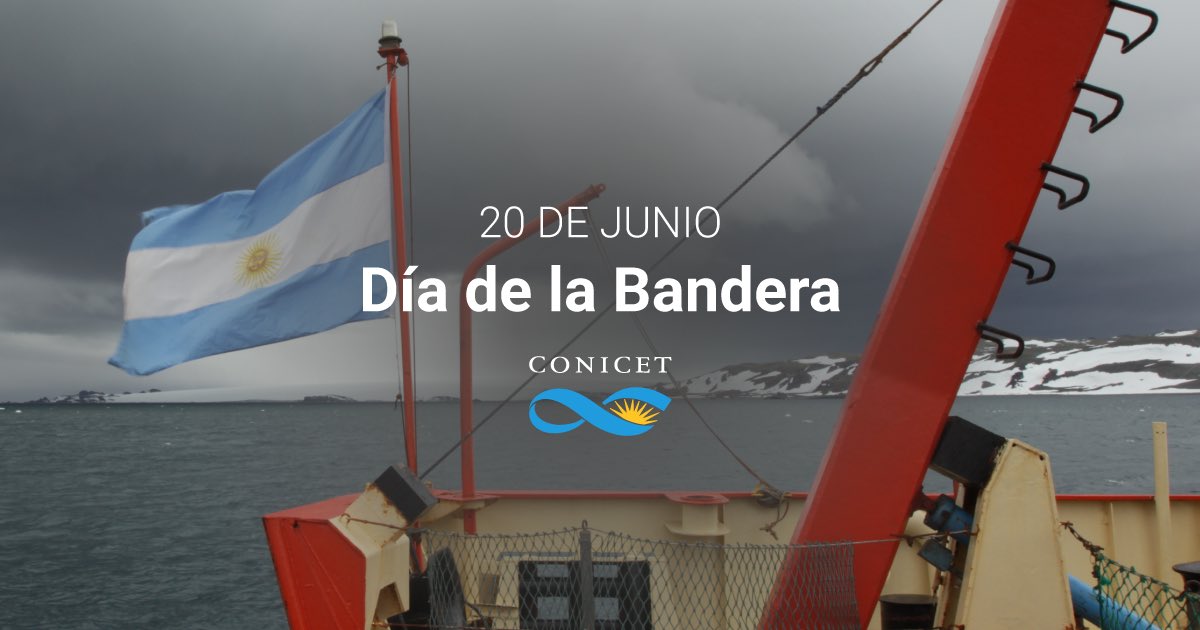 CONICETDialoga's tweet photo. #DiaDeLaBandera en conmemoración del fallecimiento de Manuel Belgrano. https://t.co/C3j6VWrdN2