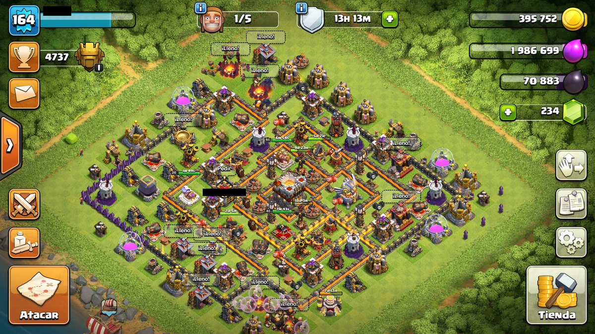 TonajeCoC's tweet photo. Se vende cuenta th11 CoC y  lvl 11 CR con 72/73 cartas, ambas cuentan con cambio de nickname.
Cuentas para IOS, info MD
Favor retwittear https://t.co/iRPo61qRqR