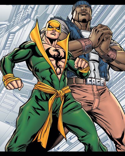 CBNostalgia's tweet photo. For #TwoHeroTuesday lets focus on #Marvel , who is your favorite Marvel pair? For me #Ironfist and #LukeCage https://t.co/GSUlOQdM4V