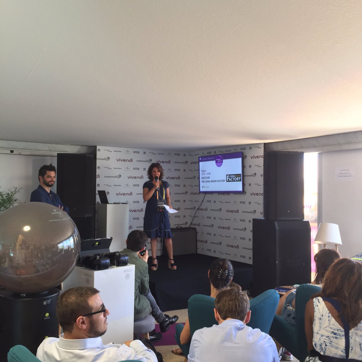 Come to the #VivendiTerrace <a href="/Cannes_Lions/">LIONS | The Home of Creativity</a> now to discover the #CanalBrandFactory <a href="/canalplusgroupe/">CANAL+ group</a> #storytelling