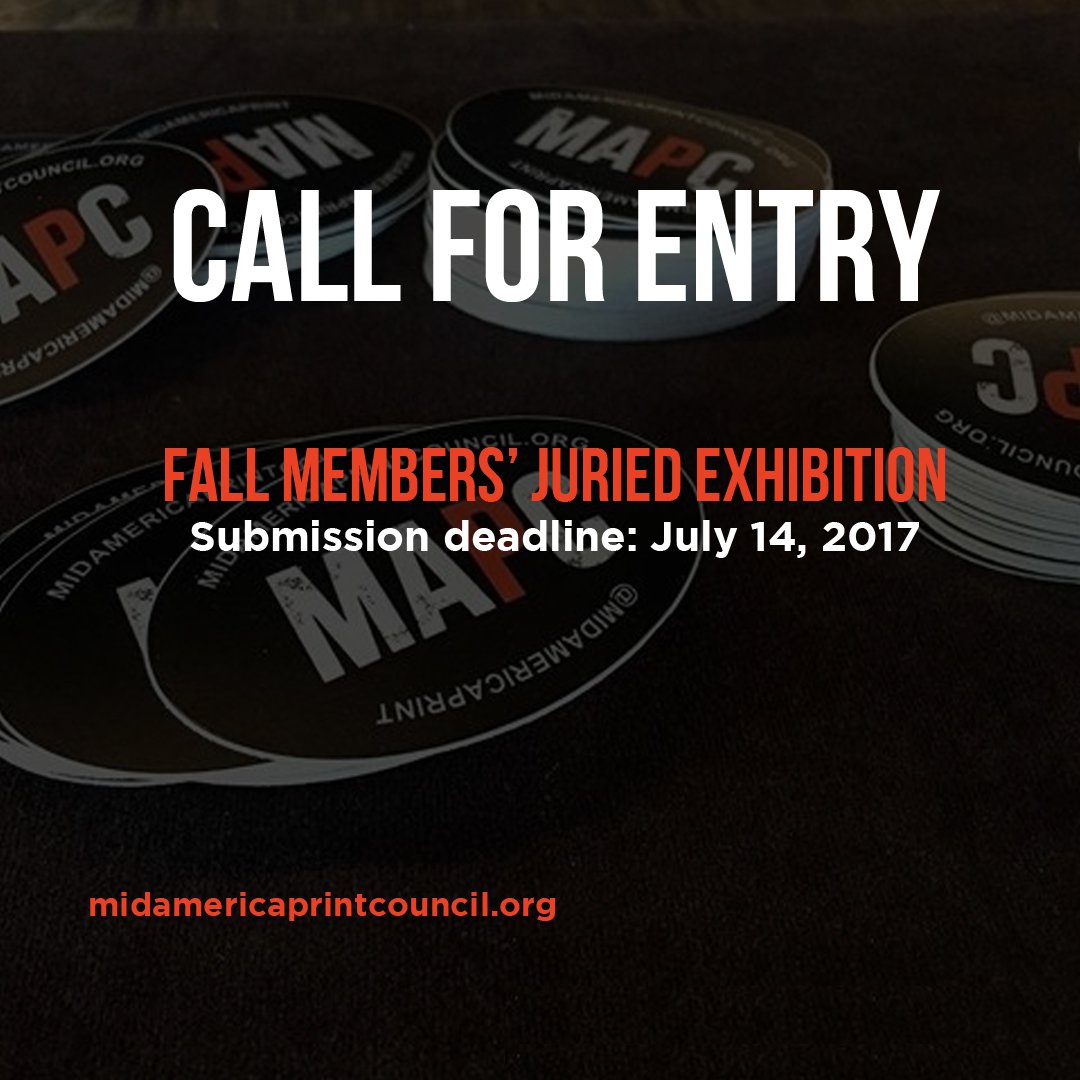 midamericaprint's tweet photo. ⏳📆 Apply now for the MAPC Fall Members' Juried Exhibition! 🗒️🏁 Visit https://t.co/oQl7XS6jOR for more details! https://t.co/DSUMLawZci