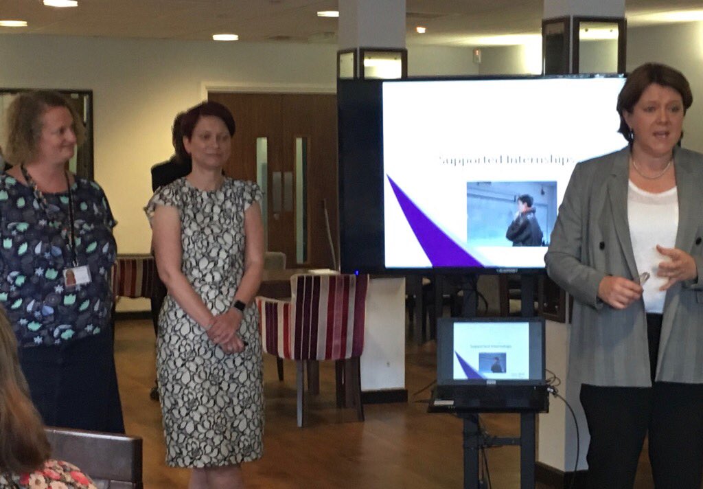 Great work <a href="/bcot/">Basingstoke College of Technology</a> -giving people with learning difficulties opportunity of 'Supported Internship' with local employers