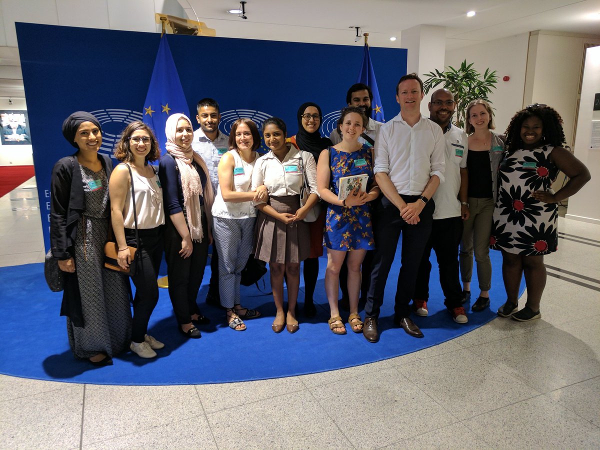 ManchesterSU's tweet photo. Thank you to ex Sabbatical Officer @SebDance for talking to us about the crushing realisation of #Brexit and 'that' sign! #MCRtoEUParliment https://t.co/XkeK2kxkGC