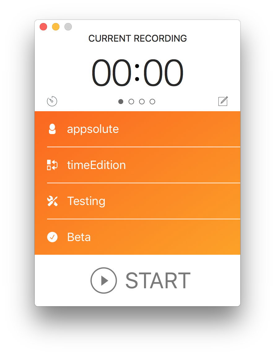 timeEditionApp's tweet image. Testing timeEdition 2.0 for Mac.