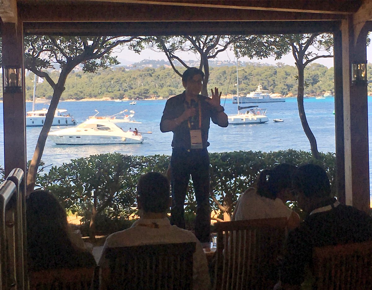 With @theCTung CMO <a href="/AlibabaGroup/">Alibaba Group</a> 550B revenu 500M active user Projected growth rate 45-49% mostly coming from emerging markets <a href="/WPPStream/">WPP Stream</a>