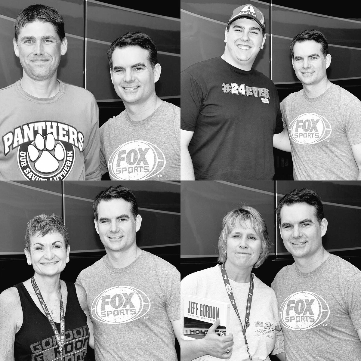 JeffGordonWeb's tweet photo. Enjoyed hanging out w/ these #JeffGordonVIP fans @MISpeedway. Awesome group from FL, IL, IN, MI OH, TX & Canada -> https://t.co/7xDxTRDmv1. https://t.co/ymoJ4dxAwp
