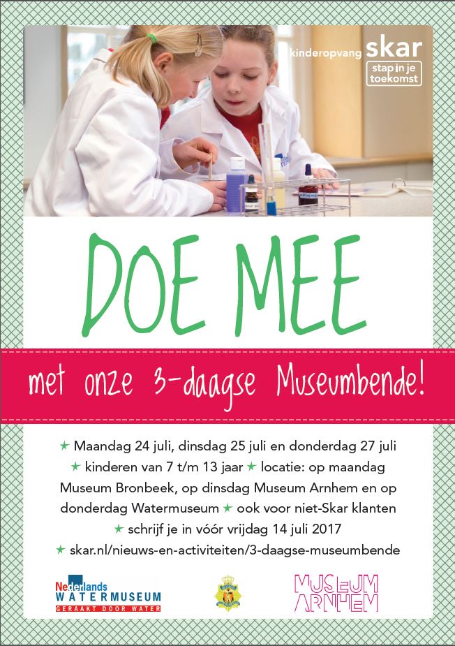 Doe je ook mee met onze 3-daagse museumbende vol gave activiteiten? Kijk voor meer info en om je in te schrijven op ow.ly/uHse30cK6DV