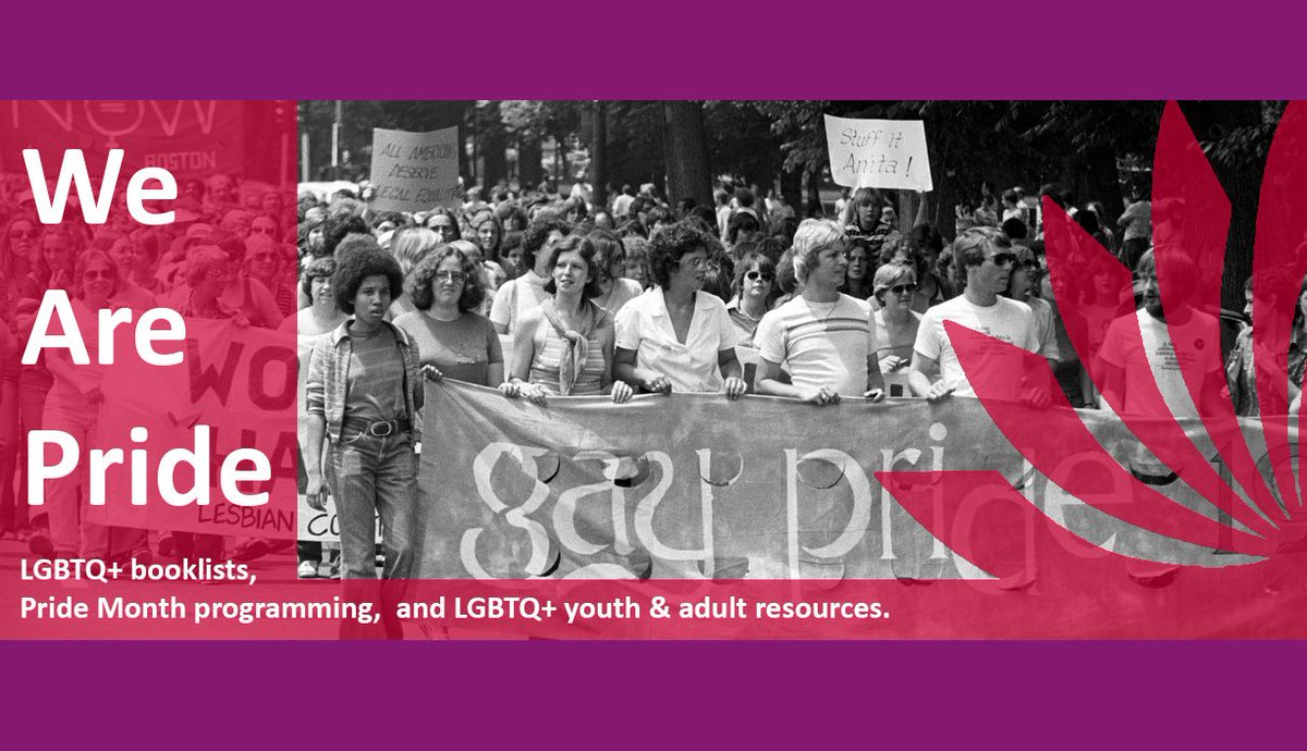Celebrate #PrideMonth with the #Boston Public #Library, from our We Are Pride booklist to our #Pride events bpl.org/pride