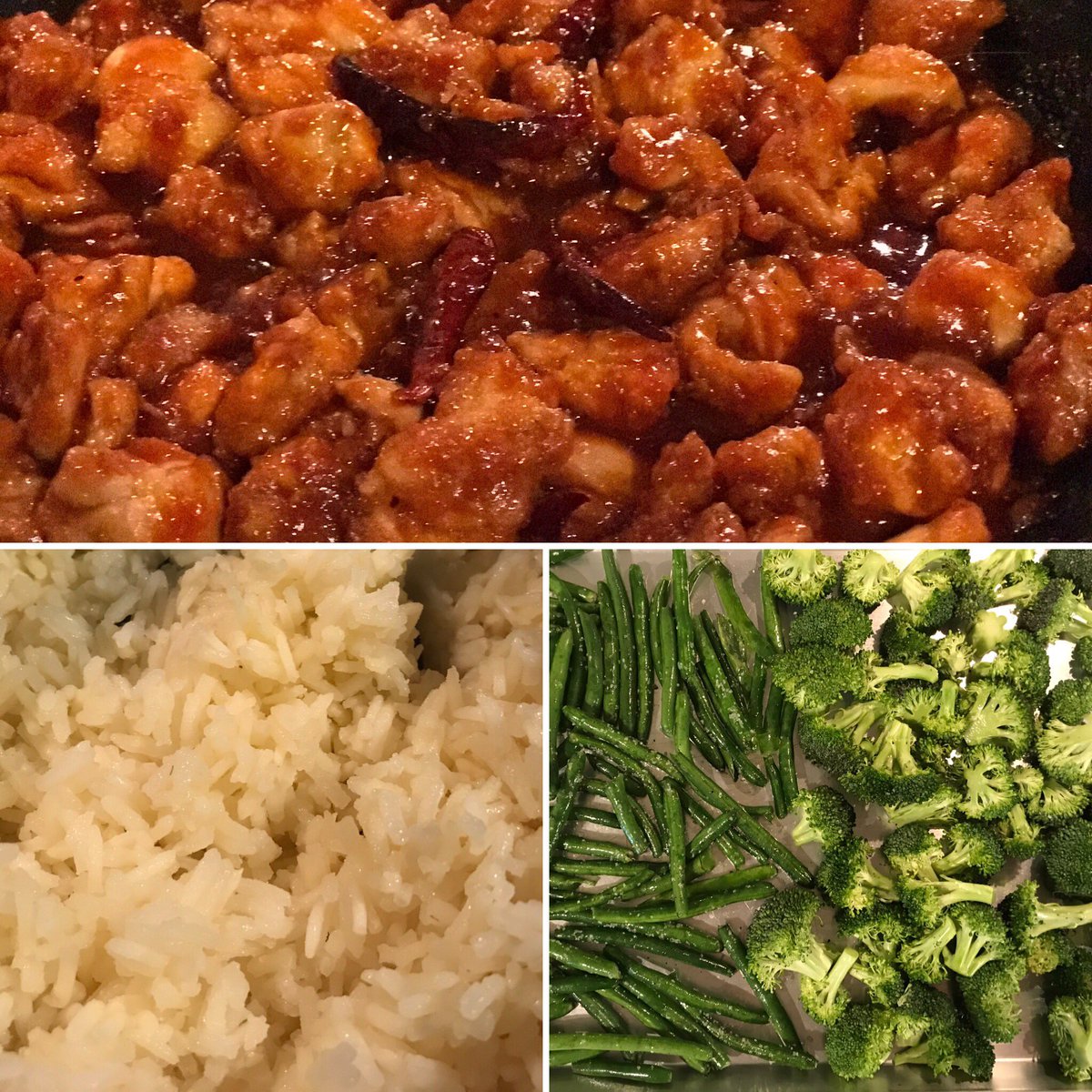 CKSwanSings's tweet image. Can't get delivery so I made it myself #GeneralTsoChicken #JasmineRice Thanks, @epicurious! epicurious.com/recipes/food/v…
