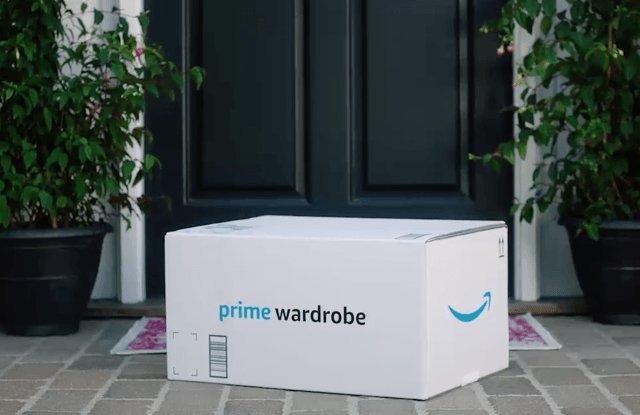 wwd's tweet photo. Amazon is launching "Amazon Wardrobe" for prime members –– a try before you buy service. 🔒 https://t.co/20JgiIfROi https://t.co/a7yV0bQhJ1