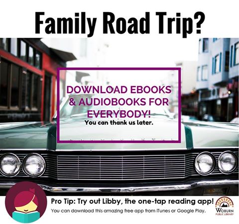 woburnlibrary's tweet photo. 100% certified #RoadTrip approved! #woburnlibrary #superintuitive #onetapreadingapp @MKBurlington @WoburnPatch @WoburnSchools @BGCWoburn https://t.co/R9lRhO6EfP
