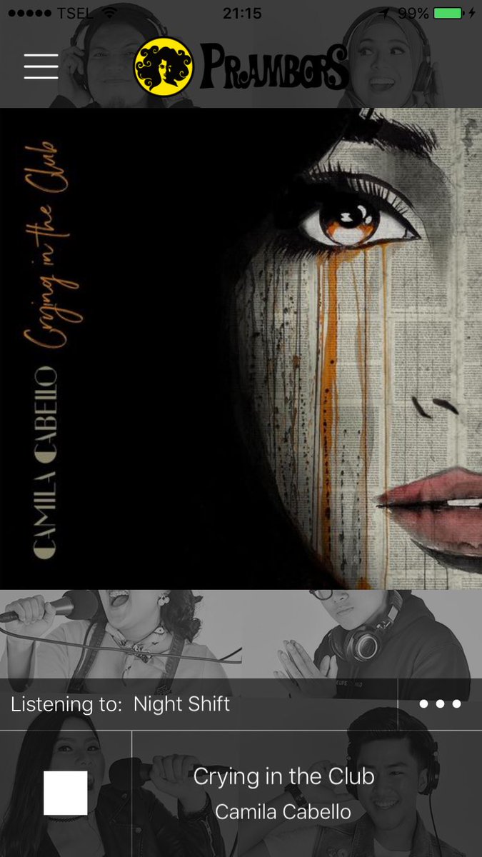 icchhh's tweet photo. @Prambors yaasssss thank youuuu #CryingInTheClub @Camila_Cabello , please play #IHaveQuestion too https://t.co/K4mOnlQ0LV