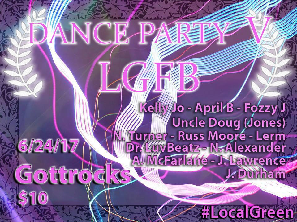 Saturday at Gottrocks! #LocalGreen #BYOMDMA <a href="/FETEgreenville/">Jay Spivey</a> @iOnGville <a href="/GVLtoday/">GVLtoday</a> <a href="/VanessaDeLaVina/">Vanessa de la Viña</a> <a href="/CarmaIncSC/">Carma, Inc - not active</a>