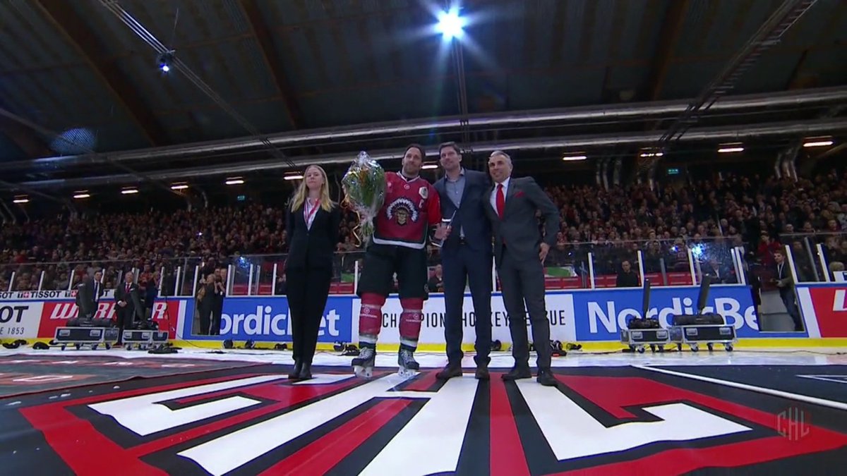 Proud to see our printable flooring at the Champions Hockey League final ceremony #Floor  #uvprinting #largeformatprinting #digitalprinting