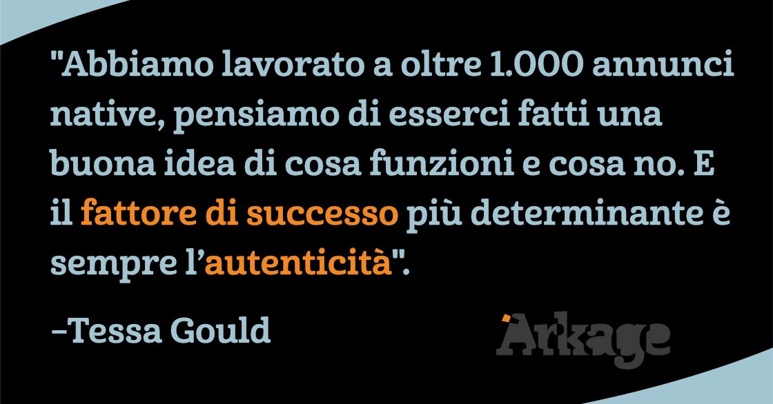 thearkage's tweet photo. Il segreto del Native Advertising https://t.co/J0yVbEZq5I #nativeadvertising #nativeadv https://t.co/YsE1mThPM4