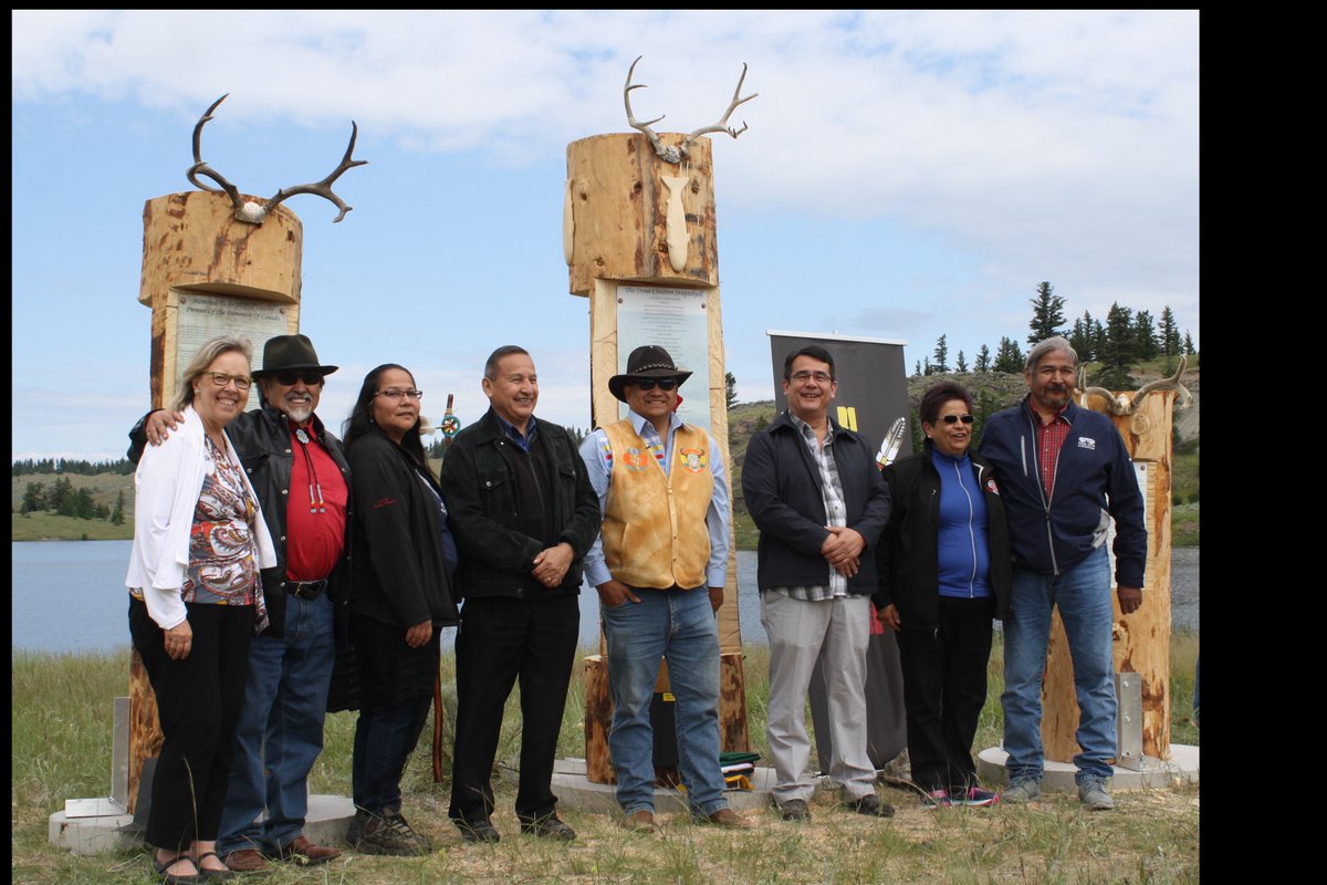 Stkemlups_SSN's tweet image. Celebrating @Stkemlups_SSN #sacredconnection to #Pipsell  a #SecwepemcNation Cultural Heritage Site thru ceremony &amp;amp; our #TimeImmemorial laws