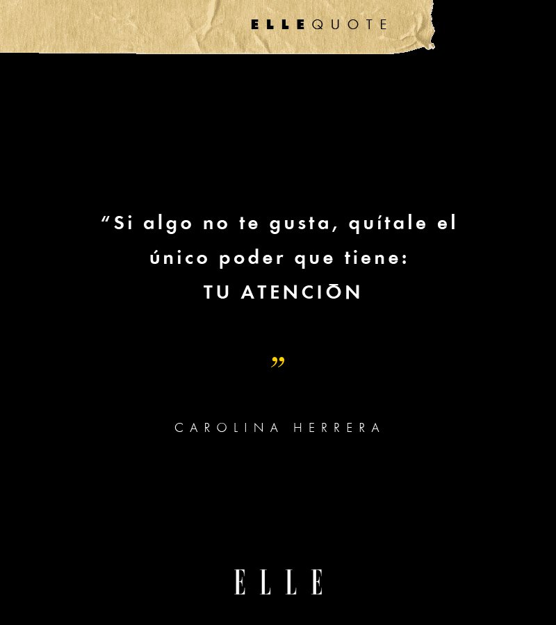 ELLEMexico's tweet photo. #FelizMartes  #FraseDelDia #quotes @HouseofHerrera https://t.co/J2t3roofBn