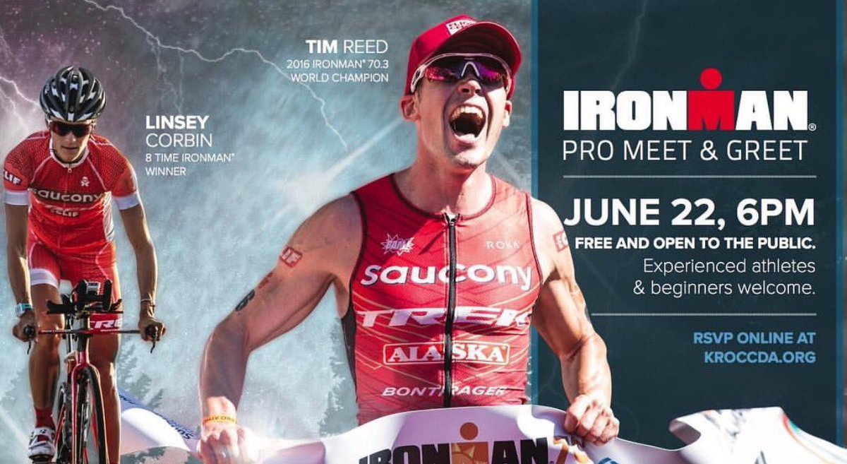 IMTrinews's tweet image. Via #TimReed @Timboreed 
Anyone in town for #IM703CDA come along to the #kroccenter this Thursday for Q &amp;amp; A with @linseycorbin and myself.