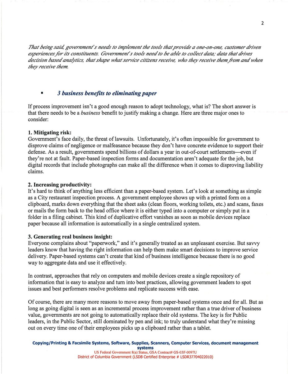 DigiDoc_Inc's tweet image. Why The Government Still Uses Paper Based Business Practices