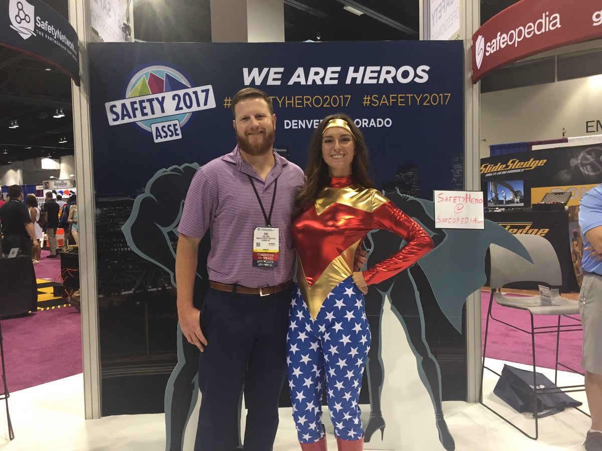 SafetyNetworkme's tweet photo. Day 2 of #Safety2017 about to start! Come visit booth 1967, learn about the SafetyNetwork.me &amp; get your picture taken with #safetyhero2017 https://t.co/YceJhHNQC6